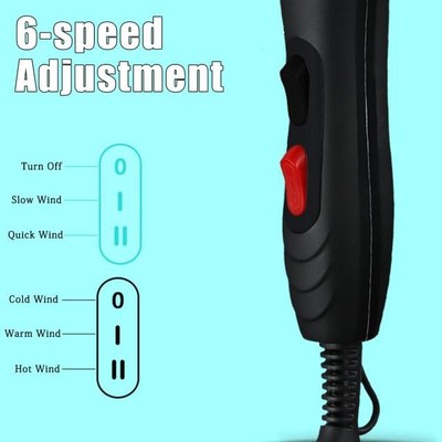 900W Pet Dog  Grooming Hair Dryer Blower Hairdryer 6 Gear