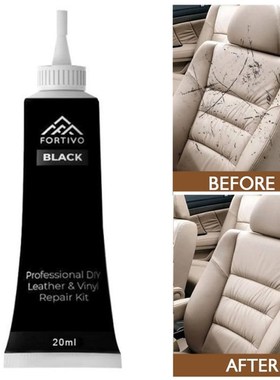 Car Leather Filler Vinyl Repair Auto Scratch Cracks Rips Liq
