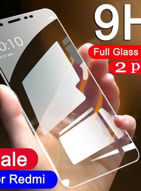 2Pcs for xiaomi redmi S2 6 5A 6A note 6 pro tempered glass p