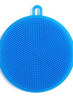 Dish Washing Scrubber Silicone Bowl Cleaning Brush Cloth Sco