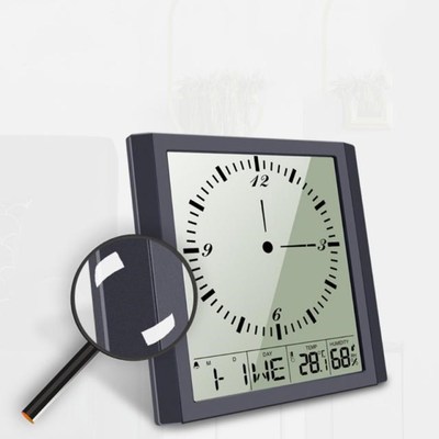 7.8x7.8inch Eectronic Digital Wall Clock Multifunctional The