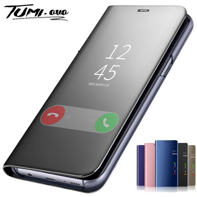 Mirror Flip Case For Samsung Galaxy A10 A30 A40 A50 A70 A80