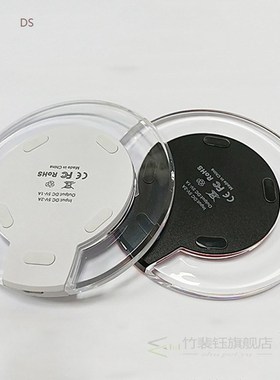 Qi Wireless Charger Pad for iPhone11/XS/XR/8 LED USB Smartph