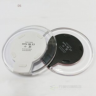 Qi Wireless Charger Pad for iPhone11/XS/XR/8 LED USB Smartph