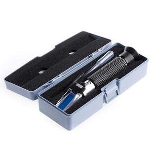 Handheld Salinity Refractometer 0-10% Aquarium Water Salt Hy