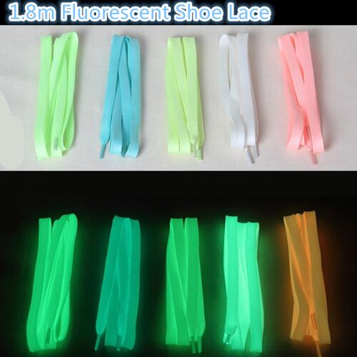 1.8m Length Fluorescent Skating Shoe Lace for Inline Roller