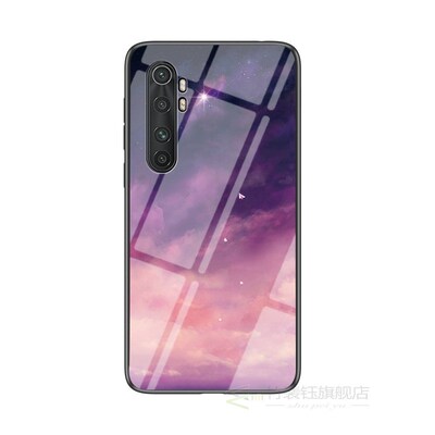 Xiaomi Mi Note 10 Lite CC9 Pro Case Starry pattern Tempered