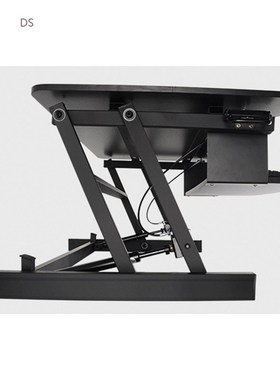 Easyp Computer Desk with Handle Sit Stand Desk Riser Foldabl