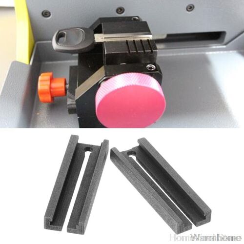 2pcs/set HU66 Duplicating Fixture Clamp For Car Key Blank Ke