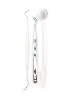 3Pcs/Lot Stainless Dental Tool Set Dentist Tooth Clean Hygie