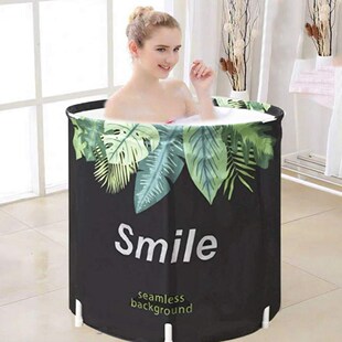 Bathtub Foldable Portable Bath Barrel Simple Large Tub Bath