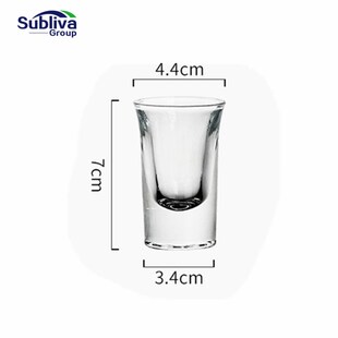 25ml Handmade Heatproof Shot Glass Spirits Vodka Drink Cup L