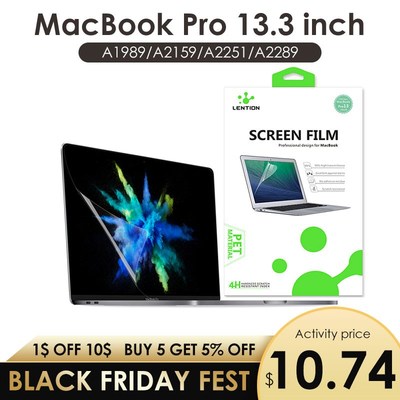 Screen Protector for MacBook Pro 13-inch 2020-2016 with or w