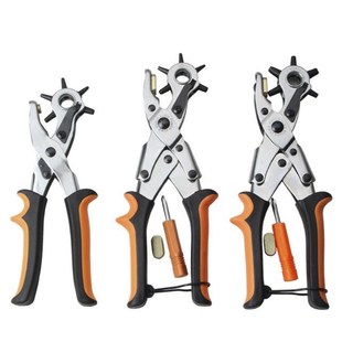 Punch Plier Revolving Hole Tool Leather Punching