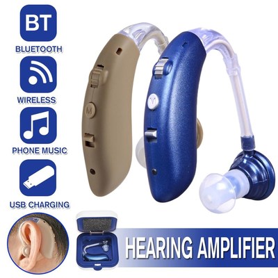 Bluetooth Digital Hearing Aid Rechargeable Hearing Aids for