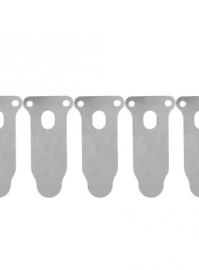 5 Pcs Valve Plate Tongue Shape Metal Air Compressor Accessor