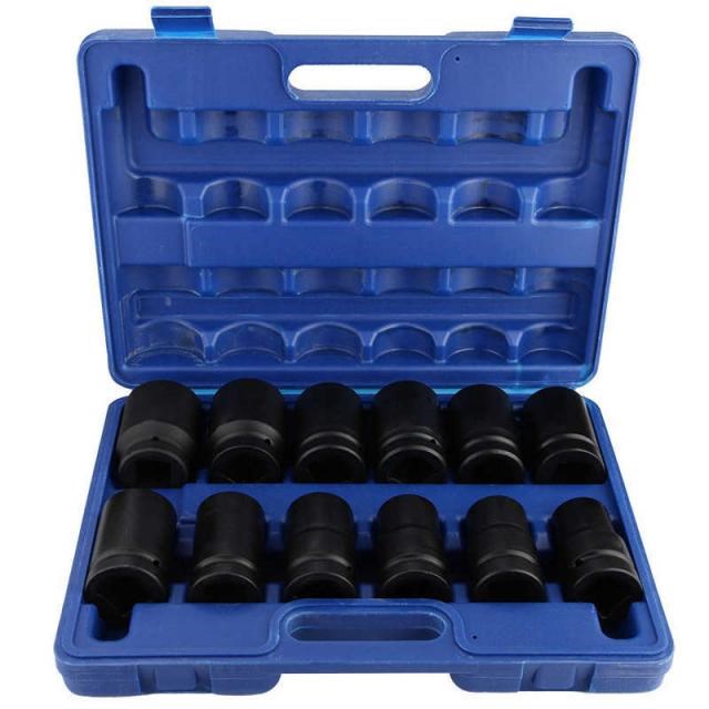 Drive Deep Impact Socket 12pcs 1 Inch Durable Drive Deep Imp