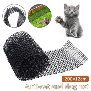 200x12cm Black Dog Repeller  Repellent Mat With Spike Por