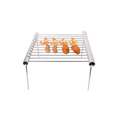 Portable Stainless Steel BBQ Grill Compact Folding BBQ Grill