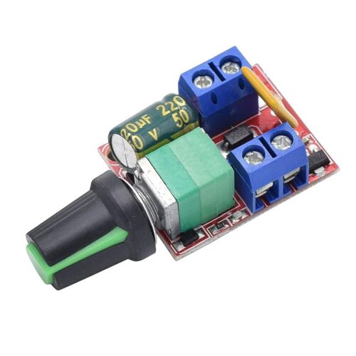Mini 5A PWM Max 90W DC Motor Speed Controller Module 3V 6V 1