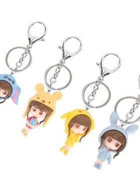 Resin Cartoon Keychains  Cartoon Cute Keychains Resin Doll G