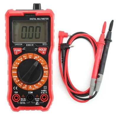 Digital Multimeter Portable UA9233A Current Voltage Capacita