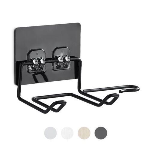 RecabLeght Hairdryer Shelf Wall Mounted Air Blower Holder Fo