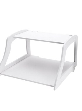 Double-Layer Hollow Router Storage Rack TV Wall-Mounted Set