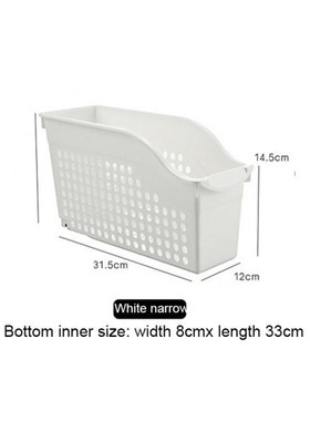 2Sizes Tabletop Cabinet Belt Wheel Storage Basket Home Kitch