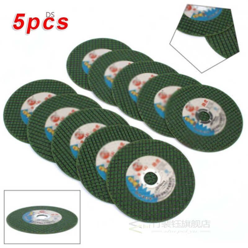 5 Pcs Grinding Wheel Polishing Disc Sanding Pad Resin 4-inch 包装 内托 原图主图