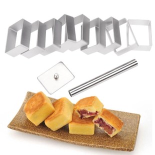 10pcs/set Rectangle/Ellipse/Pineapple Shape Pineapple Cake P