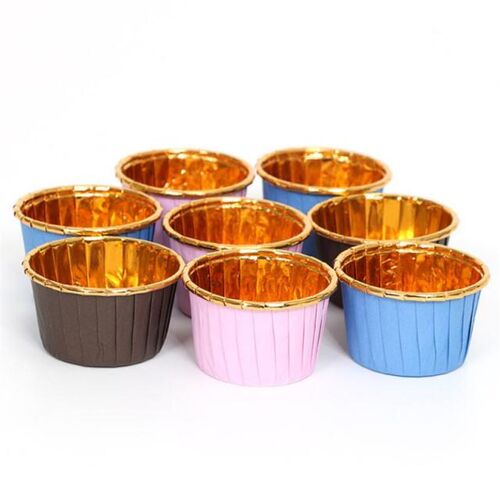 50PCS/Pack 3Colors Muffin Cupcake Liner Cake Wrappers Baking