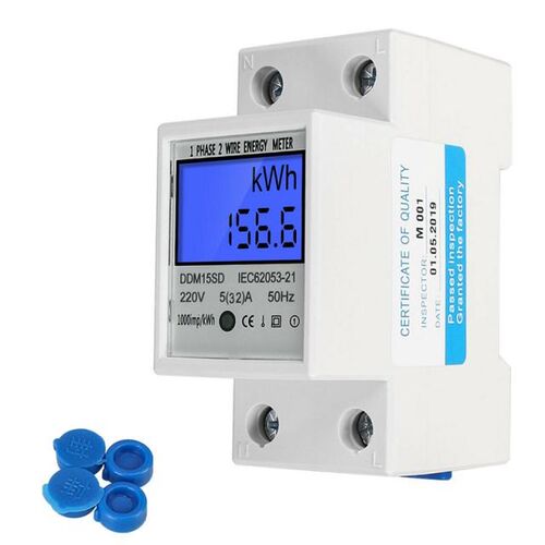 Energy Meter KWH-Watt Durable Electric Power Consumption Ene
