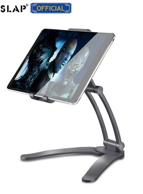 Rotating Portable Monitor Wall Desk Metal Stand Fit  Below 1