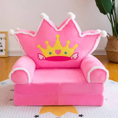 Children Folding Small Sofa Bed Nap Cartoon Cute Lazy Lying