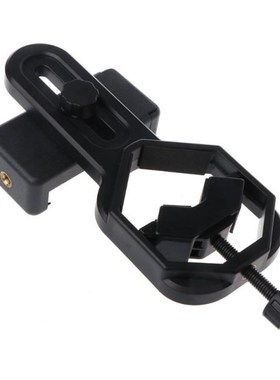 Cell Phone Adapter with Spring Clamp Mount Monocular Microsc