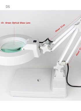 Magnification 20x Table Top Stand Optical Glass Repairing Ma