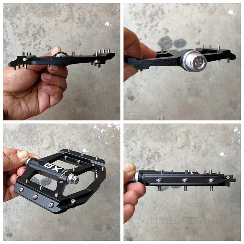 GX flat foot pedal Sealed Bike Pedals CNC Aluminum Body For