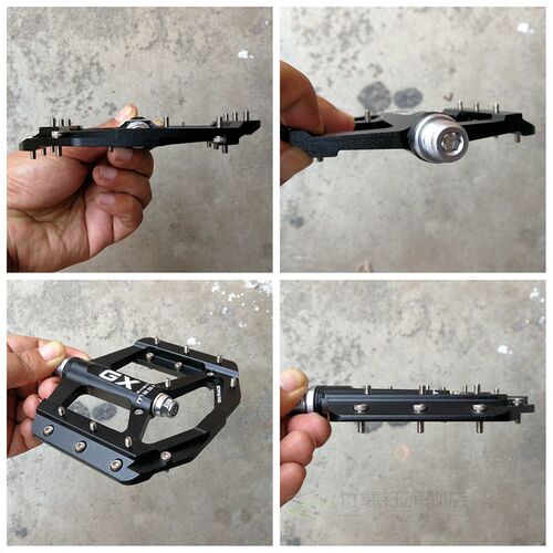 GX flat foot pedal Sealed Bike Pedals CNC Aluminum Body For