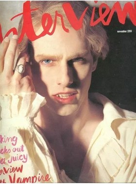 Interview with the Vampire Film Classic Vintage Retro Canvas