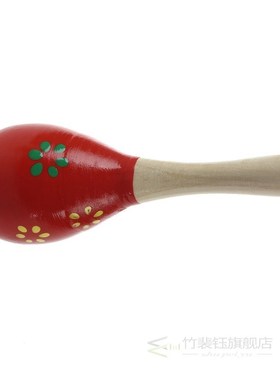 2 X Wood Maracas Musical Instrut Toy  Kids