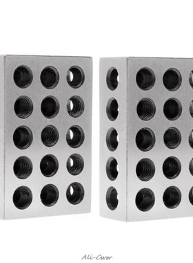 2pcs Silver Hardened Steel Ultra Engineers Blocks Precision