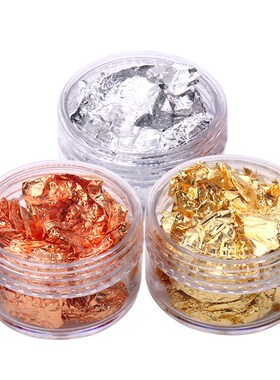 Imitation Gold Leaf Flakes Copper Fragts for Art Craft Paper