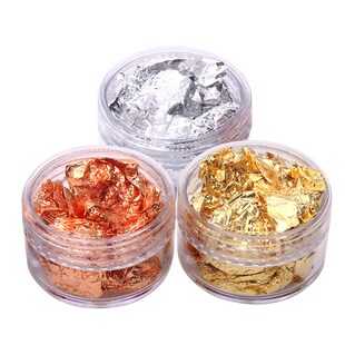 Imitation Gold Leaf Flakes Copper Fragts for Art Craft Paper