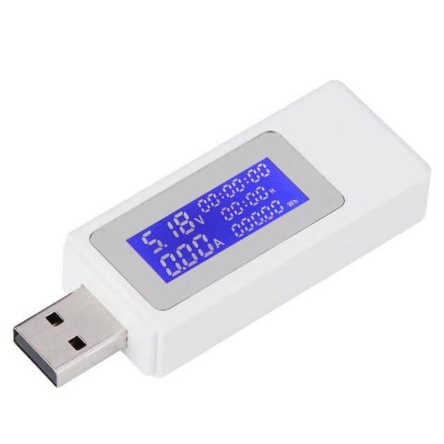 Tester Digital USB Voltage Capacity Power Current Meter Volt