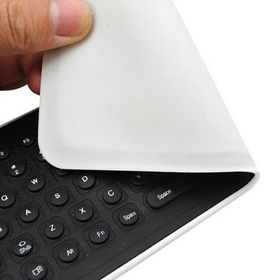 NEW Portable USB Mini Flexible Silicone PC Keyboard Foldable