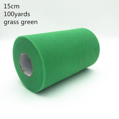 Tulle Roll 100 Yards 15 Cm Organza Fabric Wedding Decor