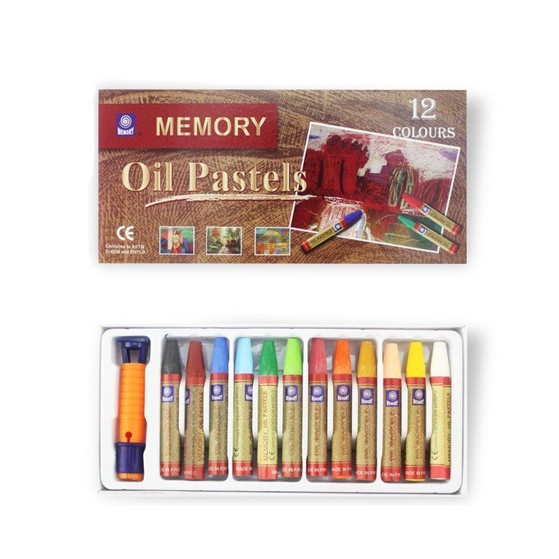 12/18/24 Colors Oil Pastel Art Painting Crayons Hexagon Oil