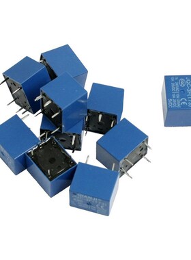 10 Pcs DC 5V Coil 7A 240VAC 10A 125VAC/28VDC 5 Pins SPST Pow