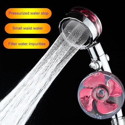 Adjustable Jetting Turbocharged Shower Head Bathroom Univers